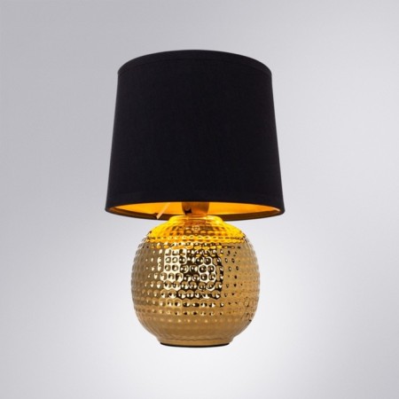 Decorative table lamp Arte Lamp Merga A4001LT-1GO, E14, 40 W, 16x16x26 cm, golden