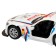 Metal machine BMW Z4 GT3 1:38, inertia, doors open, white color
