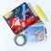 3D handle "New Year" set of PCL plastic, mod. Pn007, yellow color