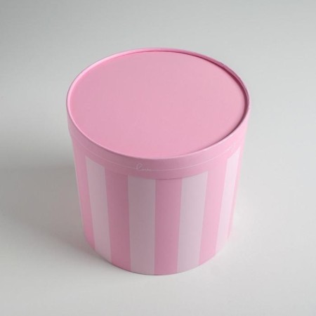 A set of boxes of thin cardboard 4 in 1, gift packaging, “stripes”, 12 x 12 - 20 x 20 cm-3