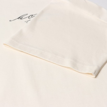 Female T-shirt, light milk color, size 50-7