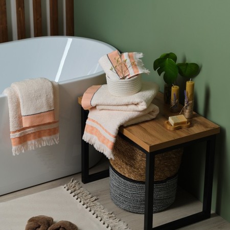 Trick Lovelife "Breeze" 30x50 cm, orange, 100% cotton, 500 g/m2-5