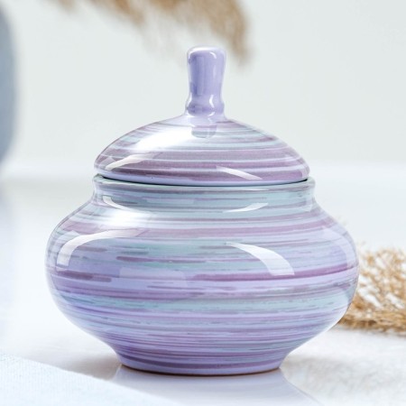 Sugar "Ornament" 0.35l / 11x11cm, lavender