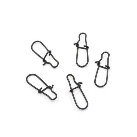 Carabiner Namazu Pro Nice Snap, Carbon color, p. 4. Test-35 kg, packaging 5 pcs.