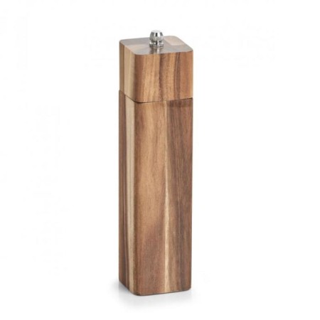 Salt grinder/pepper, 5 × 5 × 21.3 cm, acacia