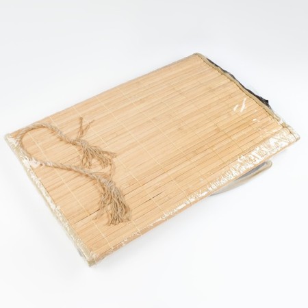 Bellya basket, with a lid, 34x34x52 cm, bamboo, jute-5