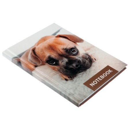Notepad A6, 64 sheets in the cage "Best Friend", hard cover, offset unit-1