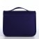 Cosmetic bag classic, 24*10*18, lightning department, hook, blue