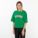 T -shirt female, green color, size 50