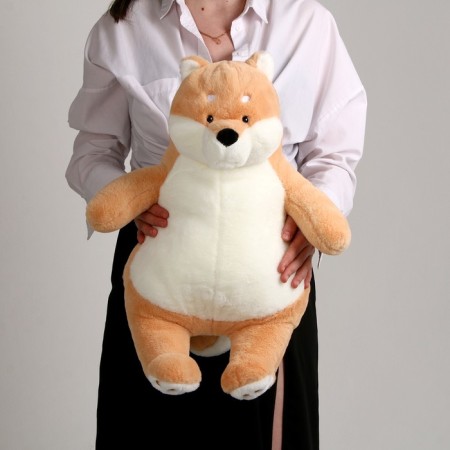 Soft toy "Dog", 55 cm, orange color-5