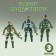 Set of soldiers "Special Forces", 3 pcs.