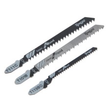 A set of files for tundra jigsaws, on wood, straight, curly and fast cut, HCS, 3 pcs.
