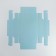 Box for sweets, confectionery packaging, 9 cells, only for you 14.5 x 14.5 x 3.5 cm