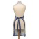 Apron "Ethel: Renaissance" 70x60 cm, 100% cotton, sarzha 190 g/m²