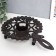 Standing for a heating candle for 1 candle of cast iron "hearts" with a handle 4x14.5x21.5 cm