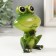 Souvenir Polystone Lak "Frog" 7x5x10.5 cm