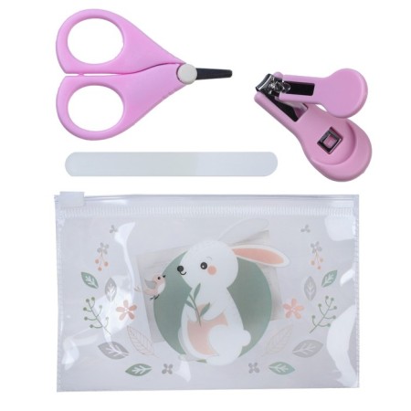 Manicure set for the smallest "Bunny" (scissors+forceps+saw)-4