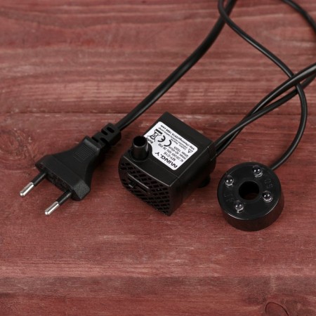 Fountain "House Stairs" 12x19x27 cm (with backlight)-3