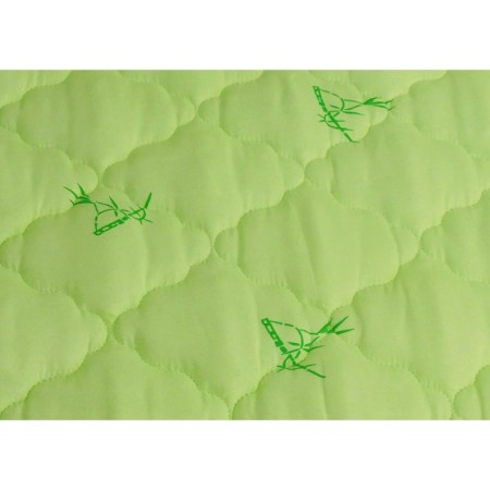 Blanket, size 140 × 205 ± 2 cm, bamboo fiber, light green-1