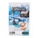 Mormyshka column orange, lime abdomen, black strip + ball Granin silver, weight 0.3 g