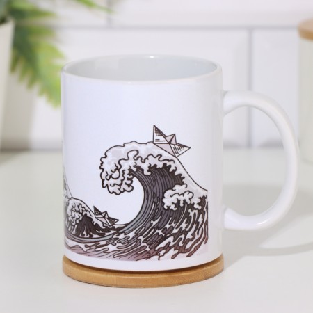 Sublimation mug "Sea of ​​work"-11