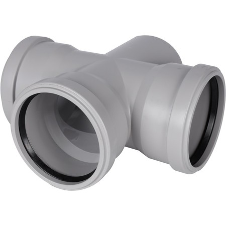 Cross sewer stout SKB-0018-011087 D = 110 mm, 87.5 °, 1-plane, silent-3