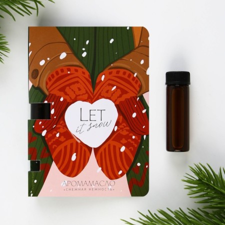 Aromamaed on the letter "Let it Snow", 5 ml, the aroma of freshness-1