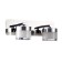 Wall lamp ST LUCE. SL1600.101.02. 2x5 W, LED, 4000K, 680 LM, 30x8.5 cm, chromium color