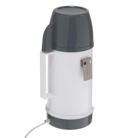 Airline car kettle, 24 V, white/gray, plastic-4