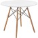 Wooden Table Table Buka/Metal, Natural 90x90x72 cm