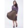 Women's turtleneck, size 44, purple color