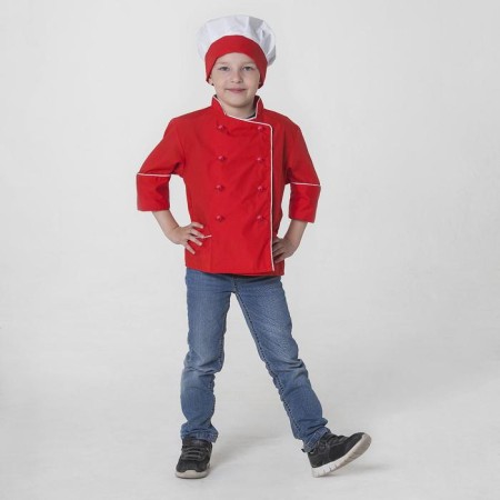 Children's carnival costume "Chef", cap, jacket, 4-6 years old, height 110-122 cm-1