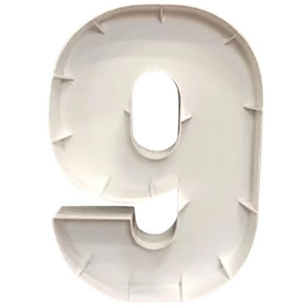 The frame for the aeromosae "Number 9", white, 100 cm, 1 pc.