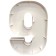 The frame for the aeromosae "Number 9", white, 100 cm, 1 pc.