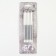 Candles for the cake "On your birthday", silver, 6 pcs.