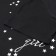 Women's home set (T -shirt/Bridges), black/gray color, size 52