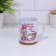 Sublimation mug "I am a creative girl", with application