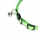 Fly collar "giraffe", 30 x 1 cm, green