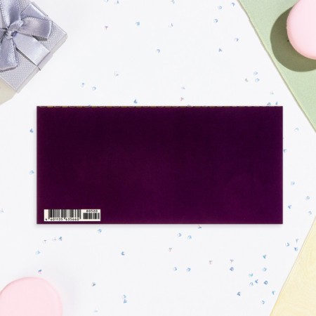 The envelope "On the day of the anniversary!" Cutting, embossing, software touch, patterns-2