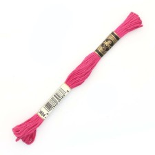 The threads of the DMC 117 (3804), 12 pcs. packaged