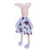 Soft toy "rabbit", blue color, species mix