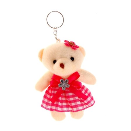 Suspension "Bear Flower on a skirt", color mix-2