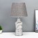 Board lamp "NAMI" E14 40W gray-silver 23x23x40 cm