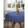 The tablecloth "Blue transfusion", round, Saten, d = 150 cm