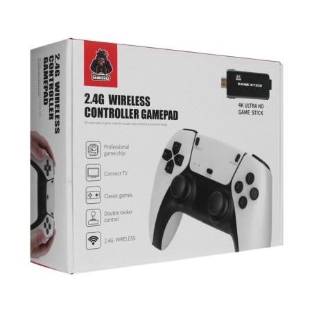 Game console M8PRO, 8/16/32 bits, 64 GB, HDMI, Microsd, 2 wireless joysticks, black 99404-7