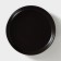 Porcelain dish carbone, d = 17.5 cm, h = 3 cm, black color