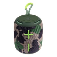 Portable column Booms350, 7 watts, 1200 mAh, backlight, micro sd, khaki