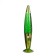 Lava-lamp "Rocket" 1x30W E14-R39 (sparkles) green 11x11x41cm