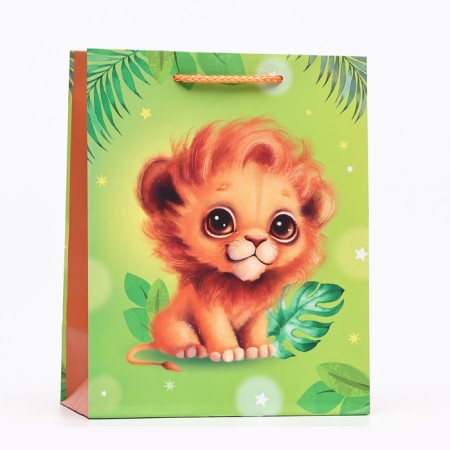 Gift package "Lion", 18 x 22.3 x 10 cm