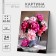 Picture on numbers on a canvas with a subframe "Bouquet", 40 x 50 cm